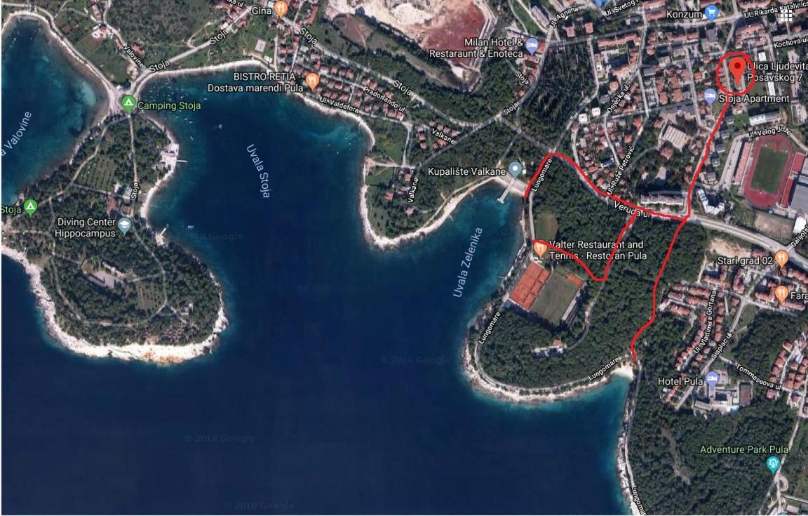 Apartmán Lair By The Sea - Stoja, Pula Exteriér fotografie